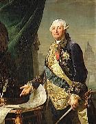 Jean-Laurent Mosnier Portrait of Baron de Breteuil France oil painting artist